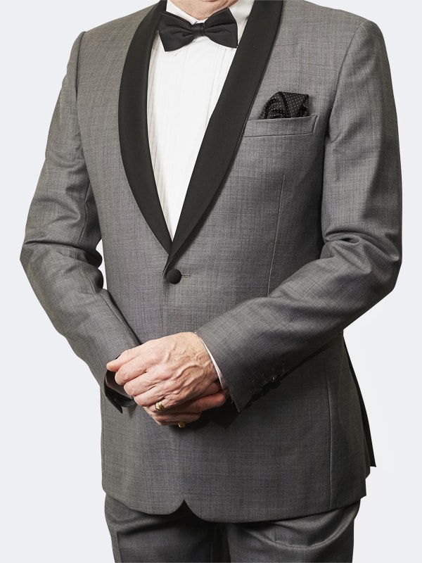 Trevor West Bond Tuxedo / Dinner Suit in Grey